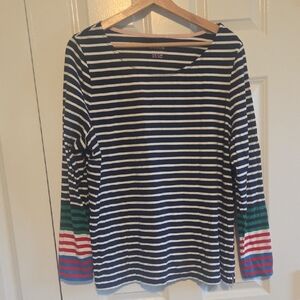 Boden Striped Long Sleeve Shirt